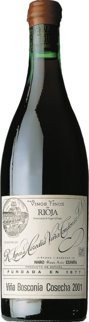 Vina Bosconia Tinto Gran Reserva 2001