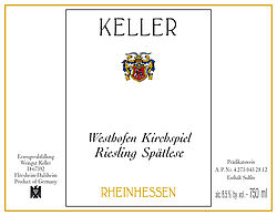 Westhofen Kirchspiel Riesling Spätlese Goldkapsel (fruchtsüß) 2005