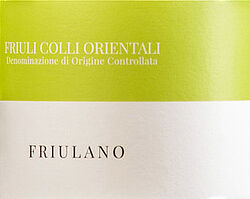 Friulano Friuli Colli Orientali DOC 2016