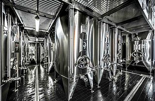 Weiterer Stahltanks bei Billecart Salmon