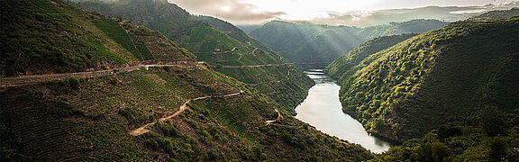 Die Landschaft Galiciens