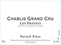 Chablis Grand Cru Preuses 2013