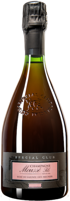 Champagne Special Club Rose de Saignee - Lieu dit Les Bouts de la Ville Extra Brut Flaschengärung 2015
