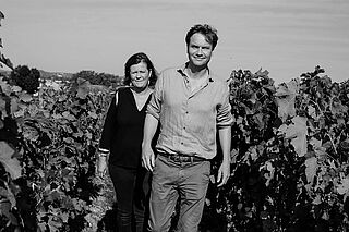 Winzer des Weinguts Bellevue