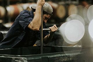 Arbejde i kælderen hos Vasse Felix