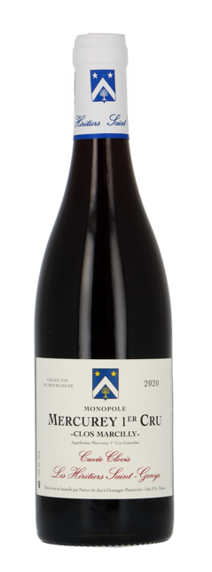 Mercurey 1er Cru Clos Marcilly Cuvee Clovis 2020