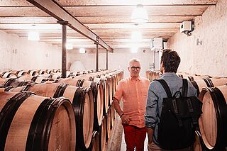 Wein Scout Elias zu Besuch bei Clos Saint Jean