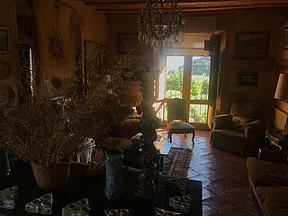 Blick in ein Wohnzimmer