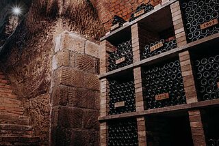 Weinkeller von Castello della Sala