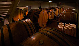 Giacosa Weinkeller Fässer