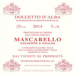 Dolcetto d'Alba 2014