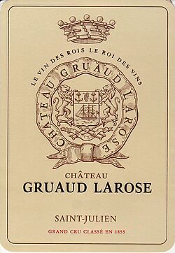 Chateau Gruaud Larose 2eme Cru 2015