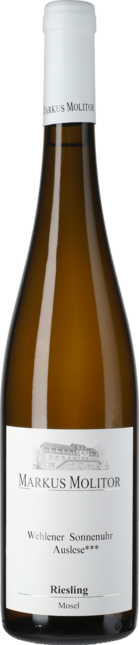 Riesling Wehlener Sonnenuhr Auslese *** Weiße Kapsel trocken 2007