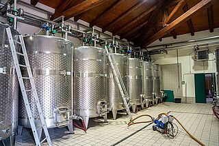 Weintanks Luciano Sandrone