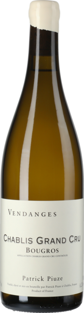 Chablis Grand Cru Bougros 2016