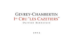 Gevrey Chambertin Cazetiers 1er Cru 2013