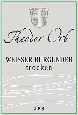 Weißer Burgunder trocken 2012
