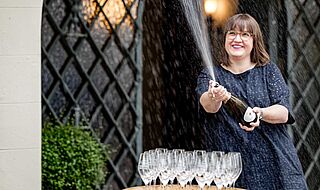 Feiern beim Weingut Künstler