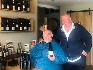 Heiner mit Philippe Cambie Chateau Calendal