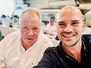 Heiner Lobenberg og Max Bomm