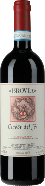 Barbera d'Alba Ciabot del Fi 2019