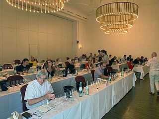 Sonderraum für die Preview der Versteigerungsweine Sonderraum für die Preview der Versteigerungsweine