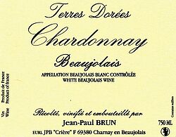 Beaujolais Blanc Chardonnay 2012