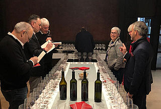 Cos d’Estournel mit Besitzer Dimitri Augenblick