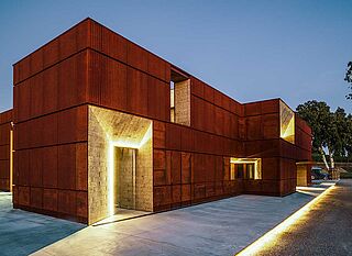 Weingutsgebäude bei Villa Saletta