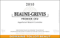 Beaune 1er Cru Greves 2013