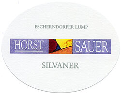 Silvaner trocken Escherndorfer Lump 2015