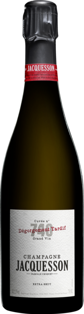 Champagne Extra Brut Cuvee 740 Dégorgement Tardif Flaschengärung
