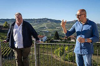 Aldo Conterno Winzer und Heiner Lobenberg
