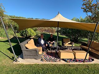 Heiner Lobenberg mit Einkaufsleiter Sebastian Pook