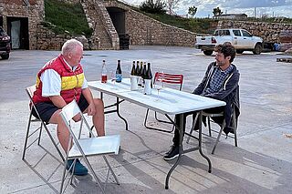 Heiner zu Besuch bei Dominio de Aguila