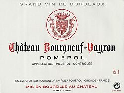 Chateau Bourgneuf 2011