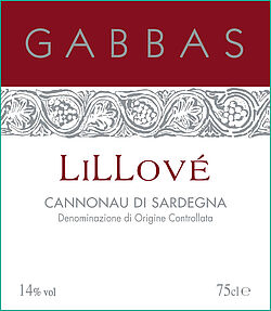 Lillove Cannonau di Sardegna 2014