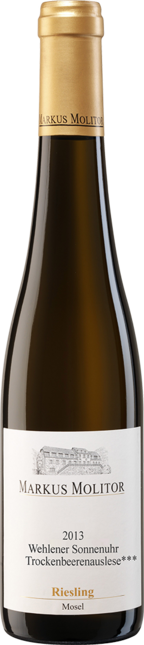 Riesling Wehlener Sonnenuhr Trockenbeerenauslese *** Goldene Kapsel 2013