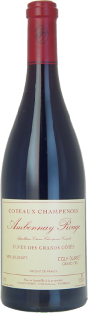 Ambonnay Rouge Cuvée des Grands Côtés Grand Cru Vieilles Vignes Coteaux Champenois 2013