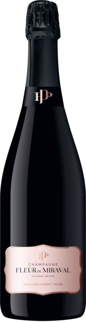 Champagne Fleur de Miraval Exclusivement Rosé ER1 Flaschengärung