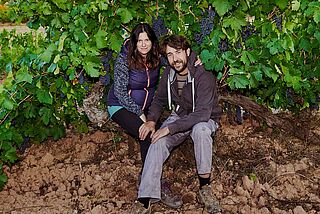 Jorge Monzón med sin partner Isabel Rodero