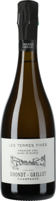 Champagne Les Terres Fines Premier Cru Blanc de Blancs Extra Brut (Basis 2016) Flaschengärung