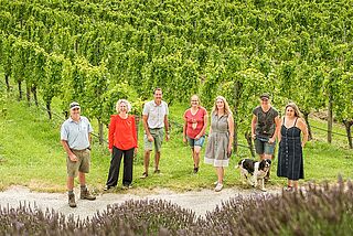 Team des Weinguts Felton Road