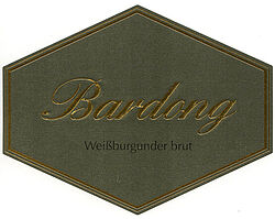 Saale Unstrut Weißburgunder Sekt brut Flaschengärung 2008