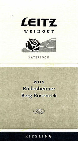 Rüdesheimer Berg Roseneck Katerloch Riesling trocken 2012