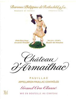Chateau D’Armailhac 5eme Cru 2016