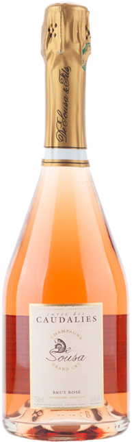 Champagne Cuvée des Caudalies Rosé Brut Flaschengärung