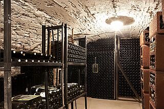 Weinkeller der Domaine Leflaive