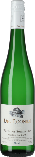 Riesling Wehlener Sonnenuhr Kabinett (fruchtsüß) 2017