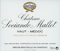 Chateau Sociando Mallet 2000